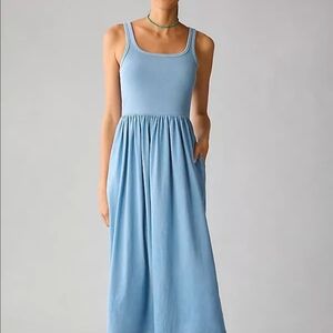 Sundry Light Blue Maxi Dress Size 1